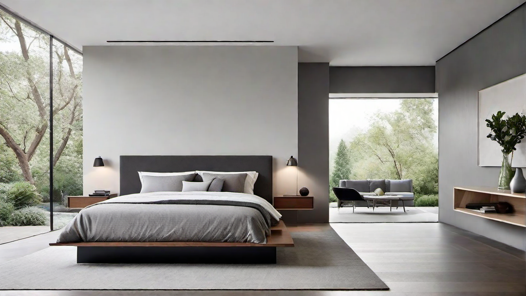 Open Space: Airy and Spacious Contemporary Bedroom