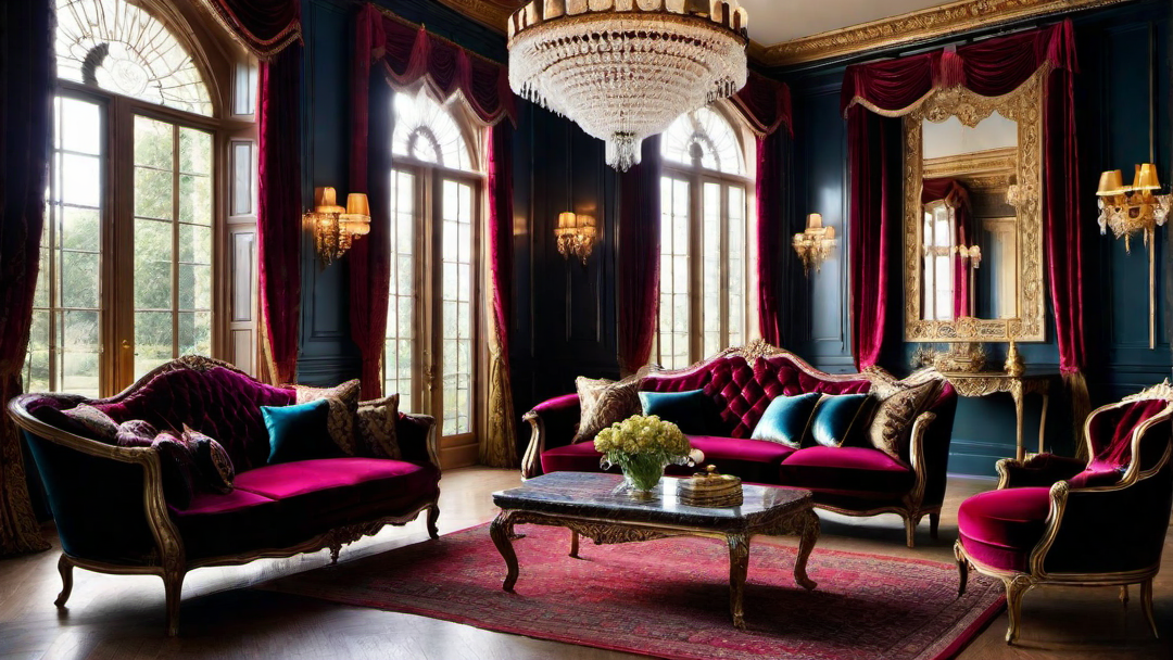Opulent Textiles: Luxurious Fabrics in Victorian Style Great Rooms