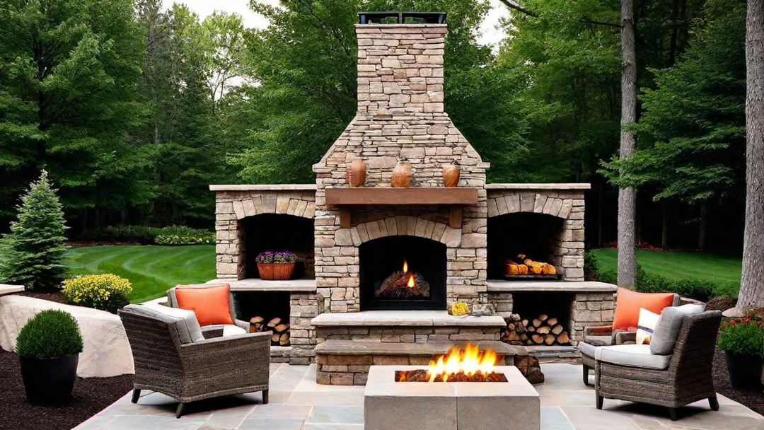 Outdoor Gathering Spaces: Fireplaces as Focal Points in Ranch Style Patios