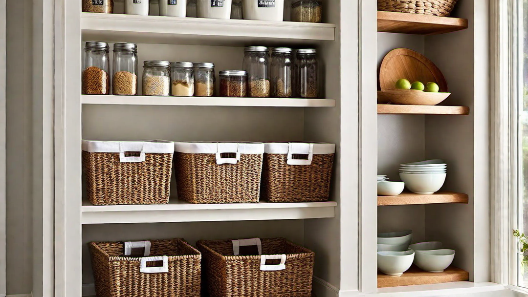 Pantry Perfection: Storage Solutions in Ranch Kitchen