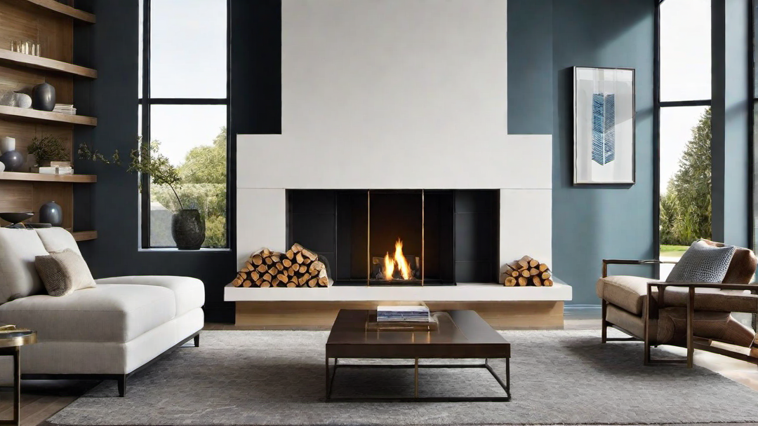 Playful Geometry: Geometric Shapes in Modern Fireplace Design