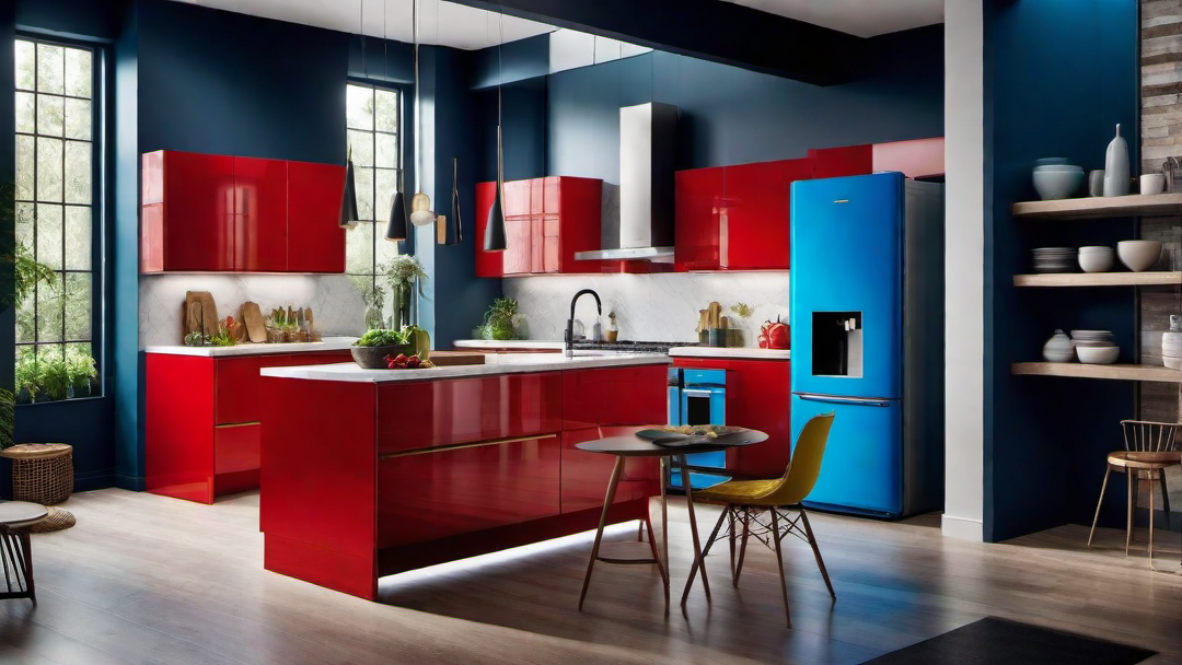 Pop of Color: Vibrant Kitchen Appliances