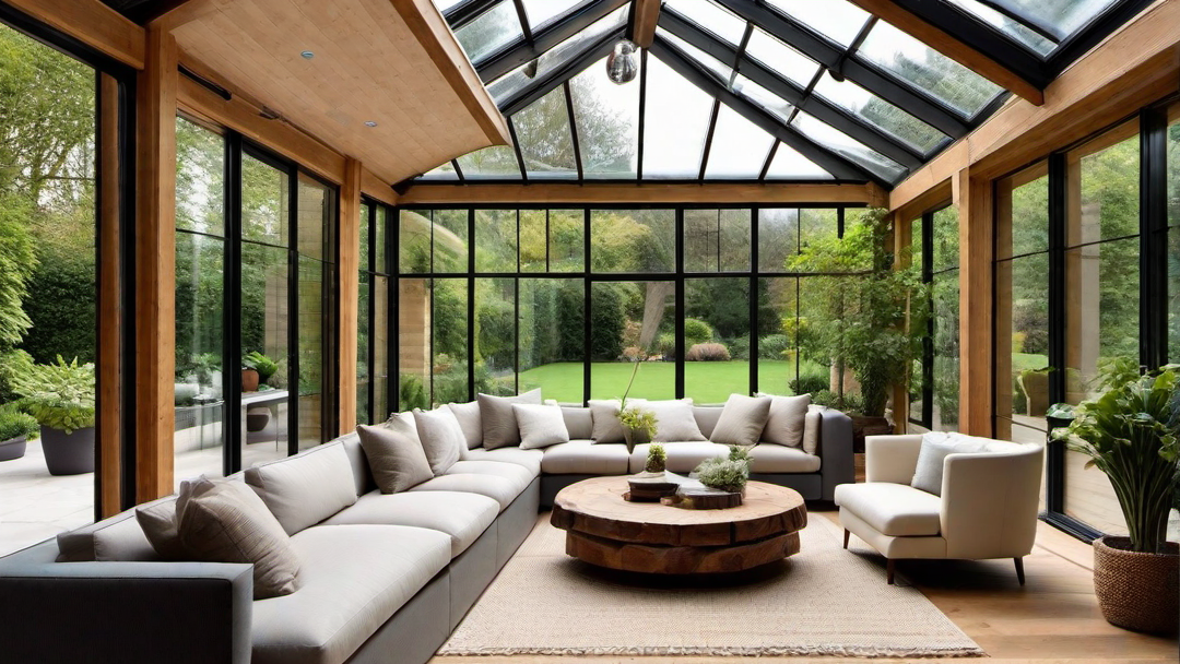Rustic Beauty: Wood and Glass Conservatory Designs