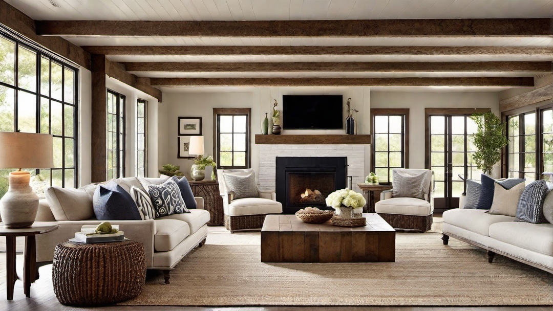 Rustic Charm: Exposed Beams and Wood Accents in Cape Cod Interiors
