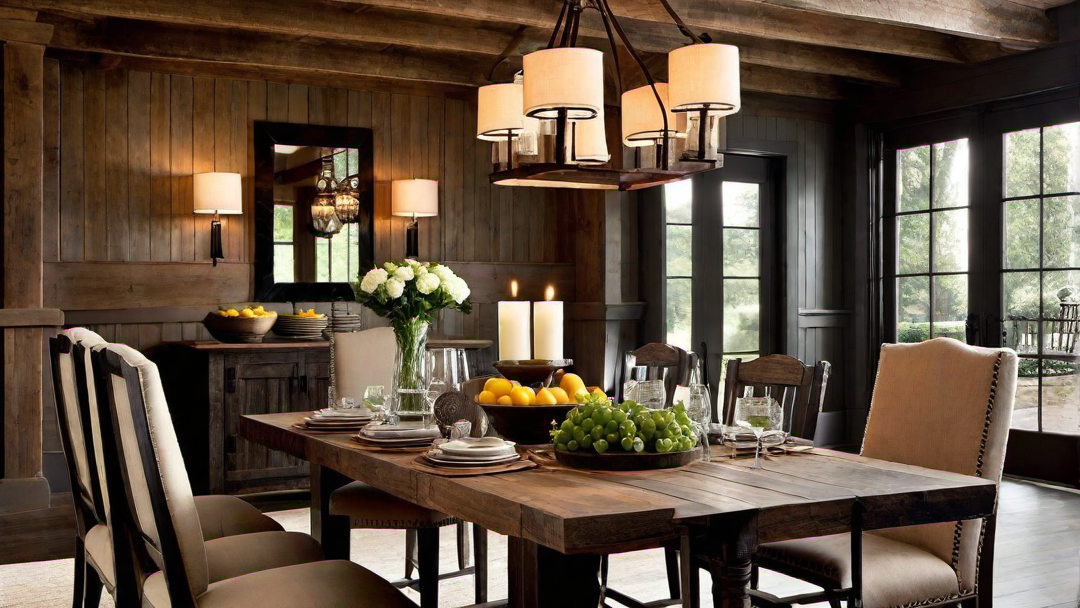 Rustic Charm: Weathered Finishes and Distressed Wood