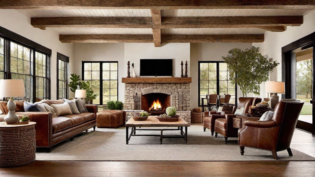 Rustic Elegance: Incorporating Antiques into Ranch Style Great Rooms