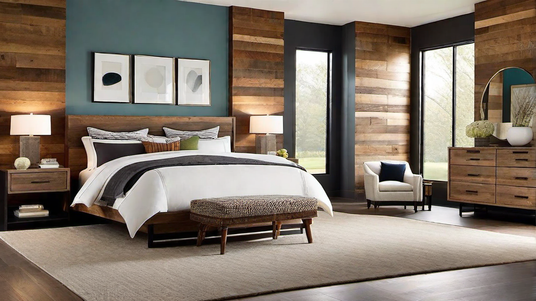Rustic Modern: Blend of Nature and Contemporary Style in Bedroom