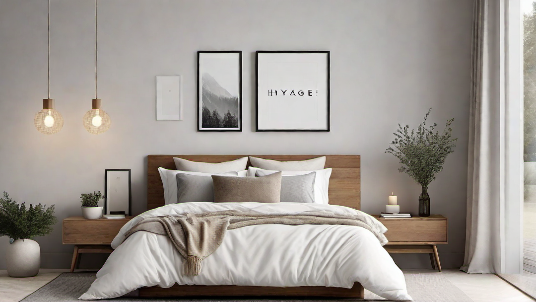 Scandinavian Influence: Minimalist Modern Bedroom with Hygge