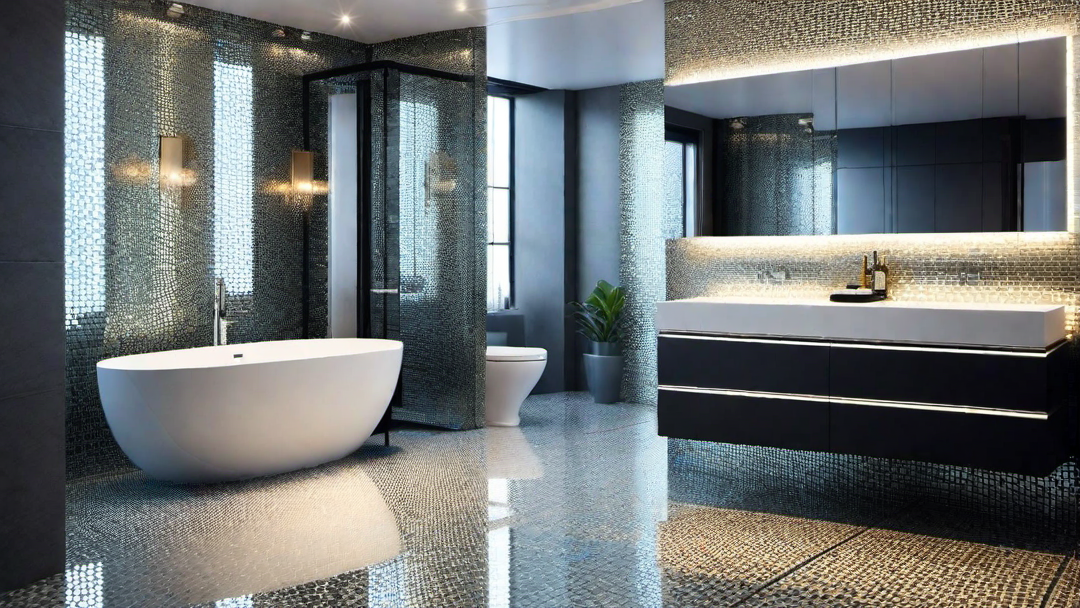 Shimmering Mosaics: A Contemporary Approach to Bathroom Design