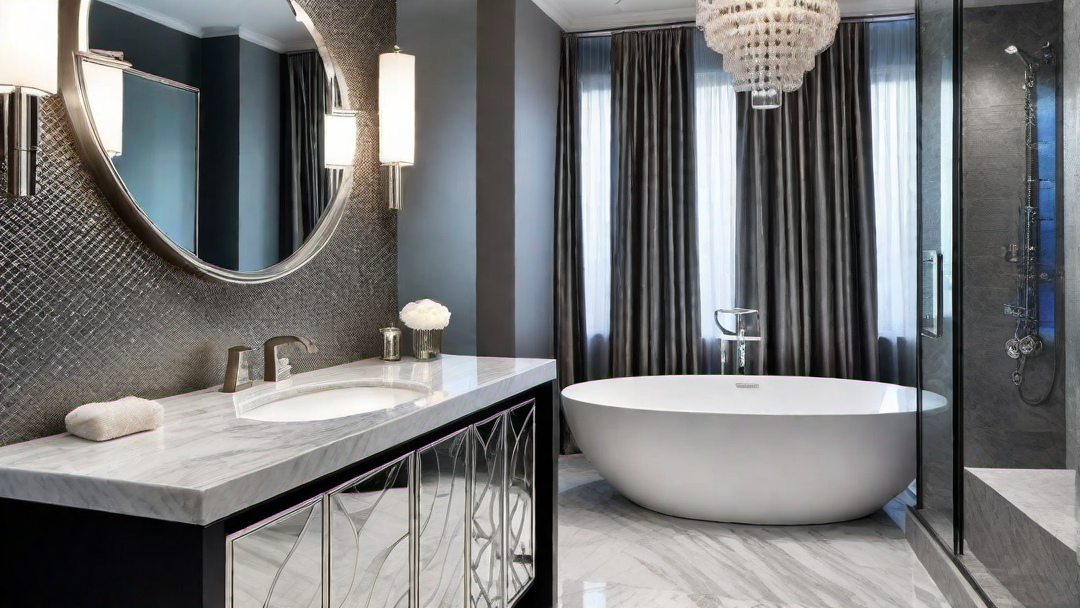 Silver Accents: Adding Glamour and Sophistication to the Bathroom