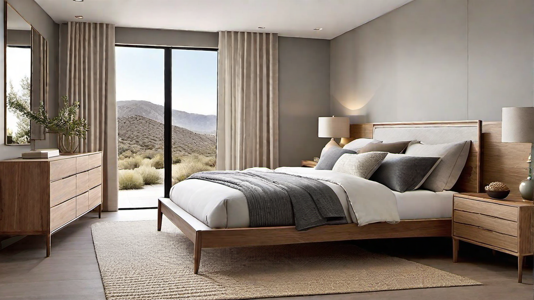 Simple Elegance: Minimalist Ranch Style Bedroom Design
