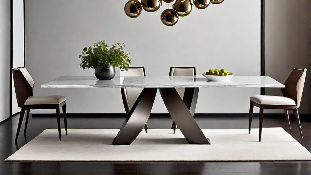Sleek Table Designs: Unique Shapes and Materials for Dining Tables