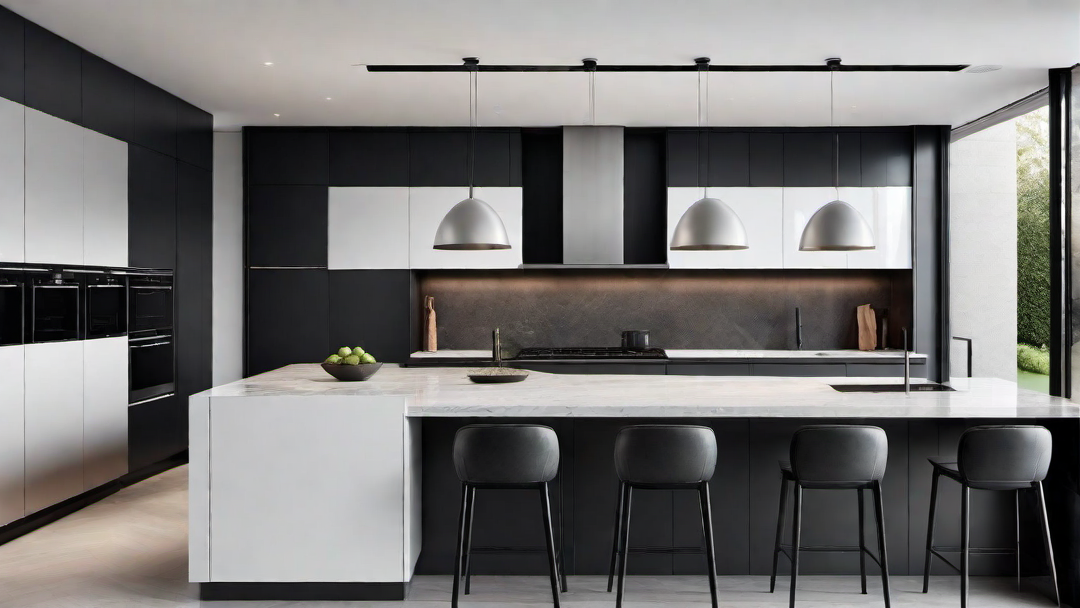 Sleek and Minimal: Contemporary Kitchen with Clean Lines