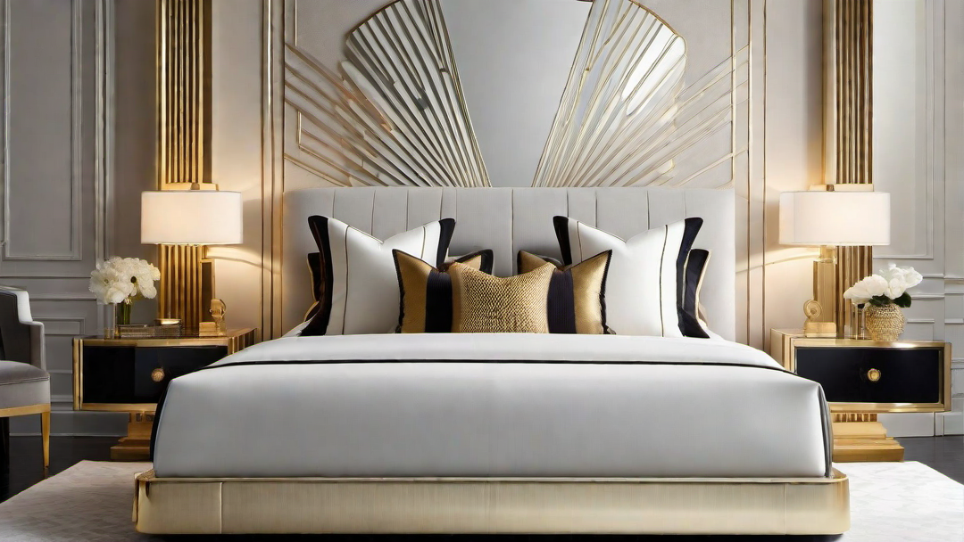 Sleek and Streamlined: Minimalist Influence in Art Deco Bedrooms