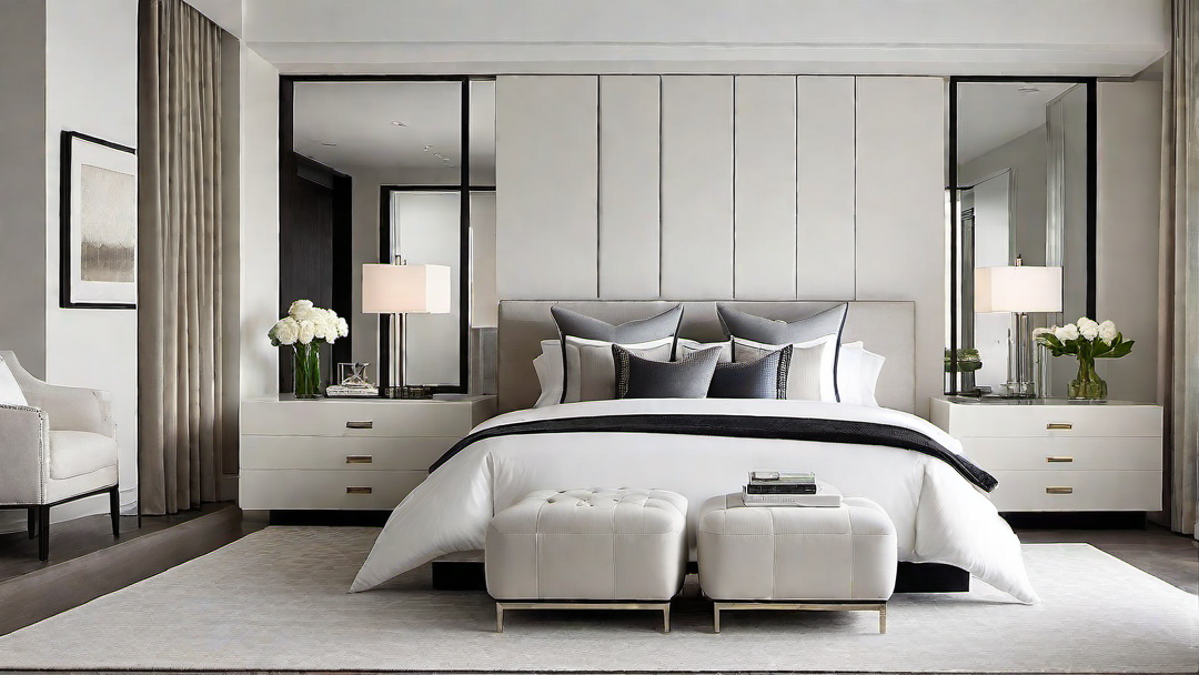 Sleek and Stylish: Contemporary Guest Room with Minimalist Design