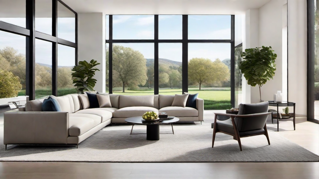 Sleek and Stylish Furniture for Contemporary Great Rooms