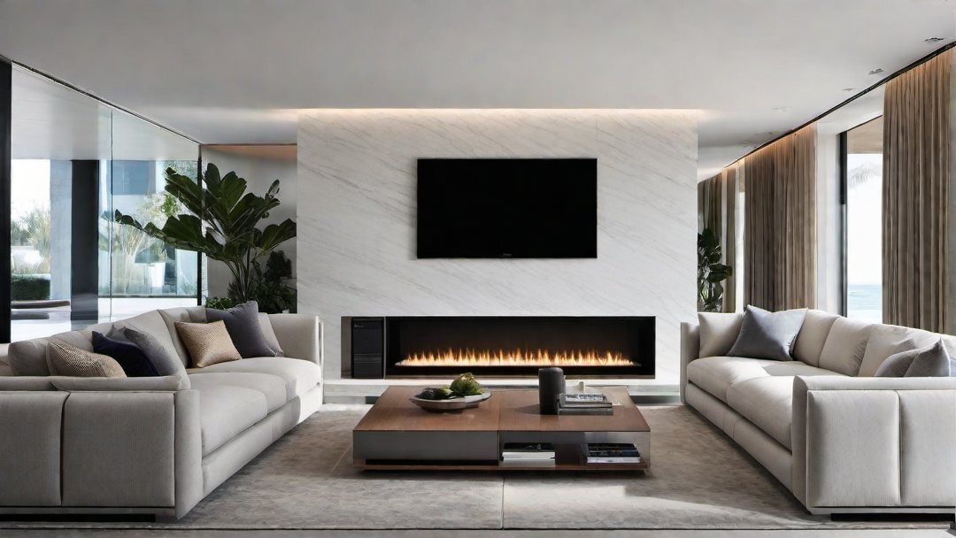 Smart Technology Integration: Hi-Tech Features in Contemporary Living Rooms