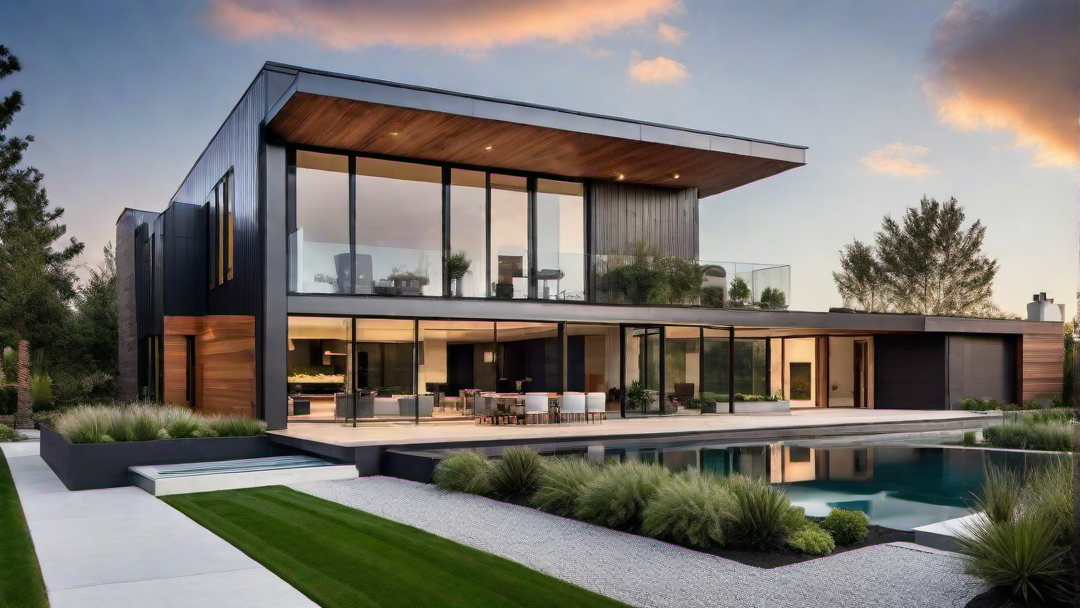 Smart Technology and Energy Efficiency: The Future of Modern Dream Home Exteriors