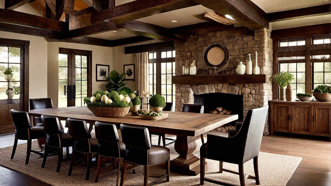 Southern Hospitality: Traditional Ranch Style Dining Room