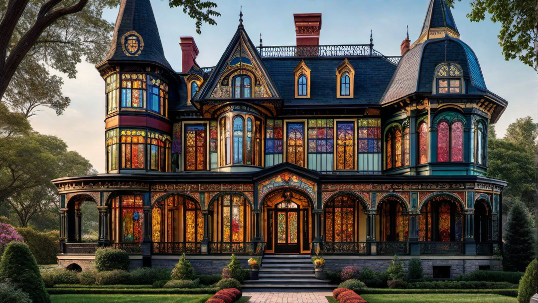 Stained Glass Windows: Victorian Architectural Feature