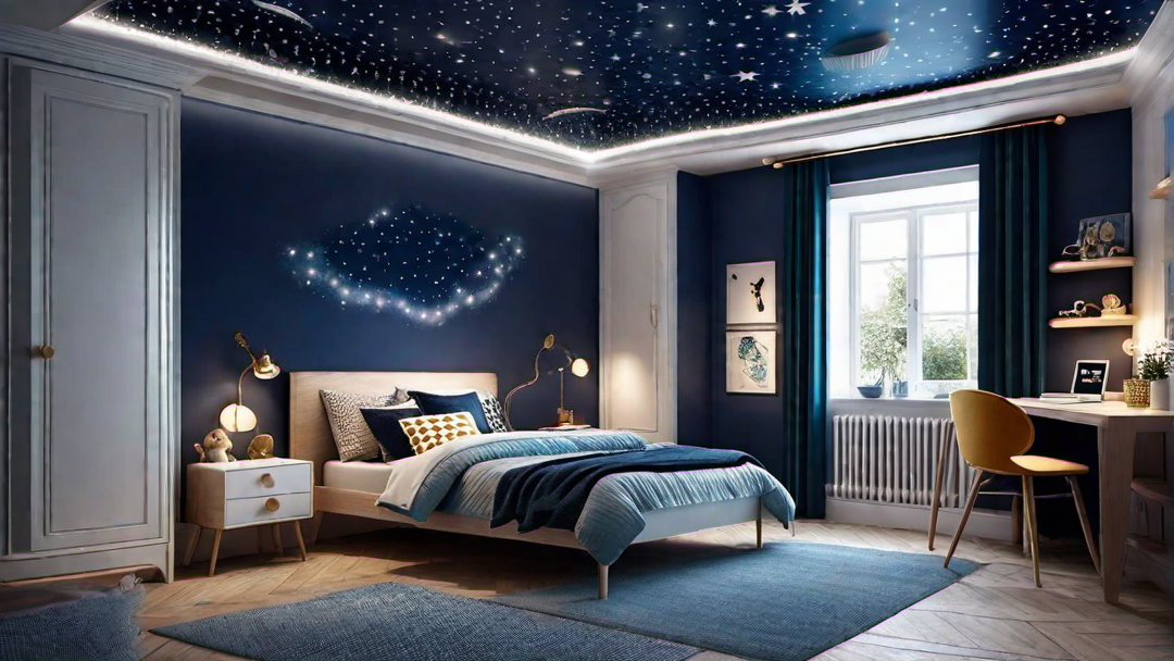 Starry Night: Constellation Patterns on Children