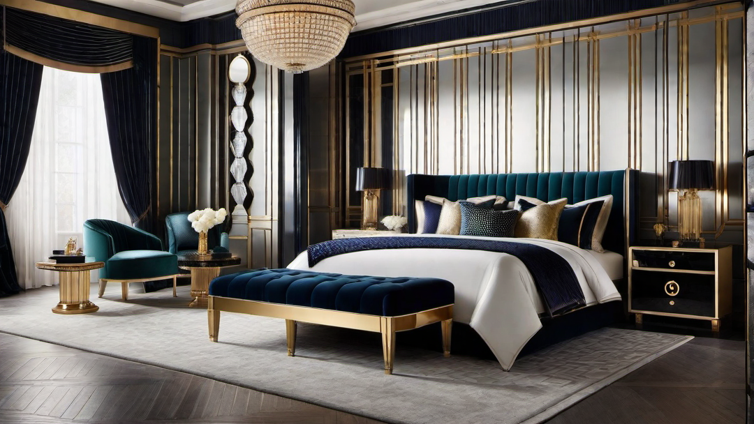 Statement Furniture: Art Deco-Inspired Beds and Furnishings