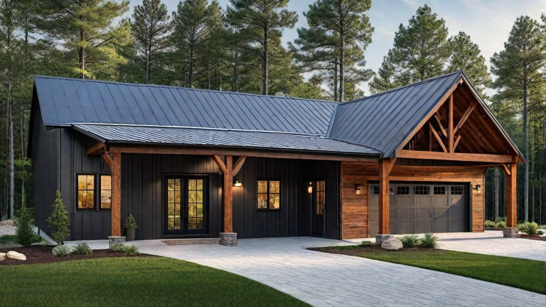 Stylish Eaves: Extended Roof Overhangs for Shade and Style
