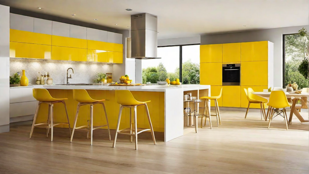 Sunny Disposition: Yellow Accents in Kitchen Design