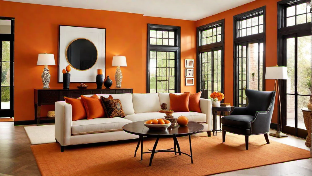Sunny Tangerine: Adding Warmth and Cheer to the Great Room