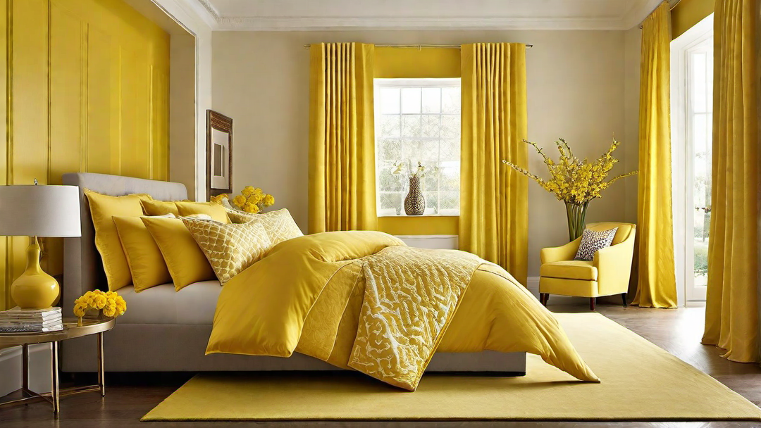 Sunshine Yellow: Infusing Warmth and Cheer into the Bedroom