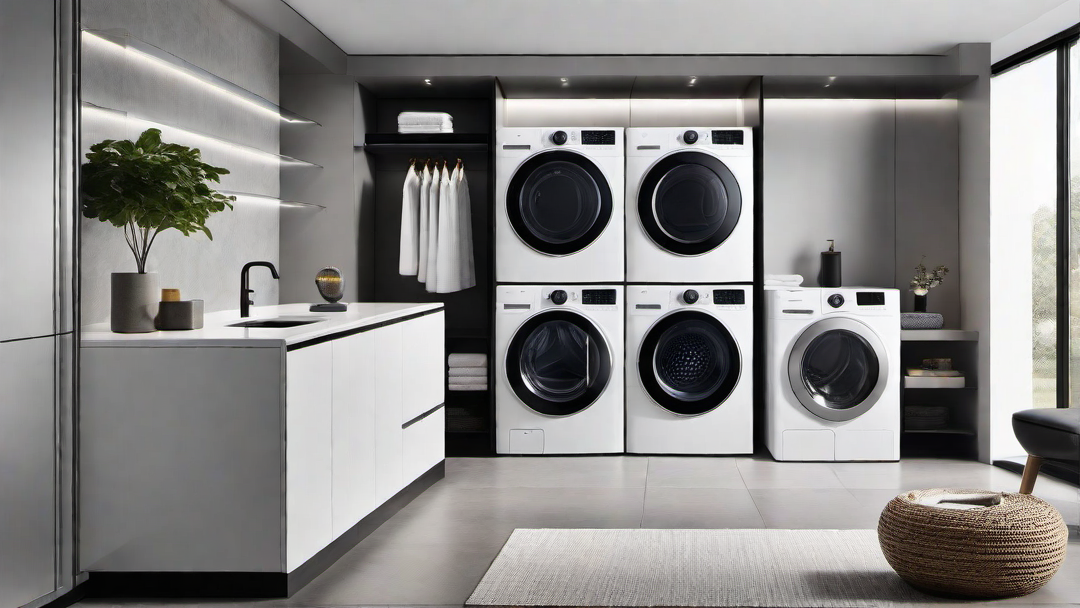 Tech-savvy Innovation: Smart Appliances and Gadgets for Modern Laundry Rooms