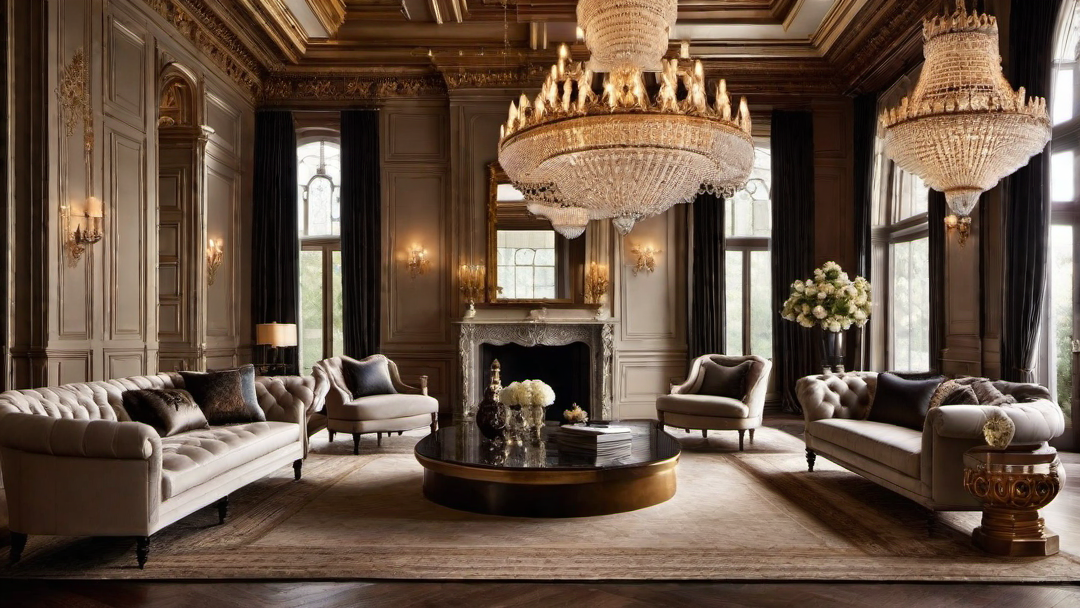 The Grand Focal Point: Statement Chandeliers in Victorian Great Rooms