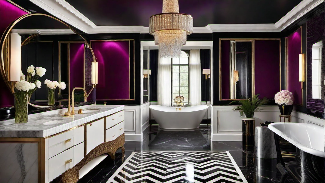 Timeless Glamour: Art Deco Bedrooms and Bathrooms