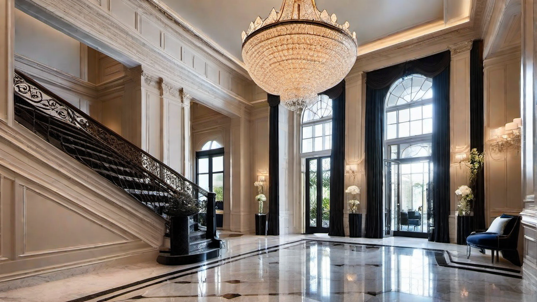 Timeless Grandeur: Stately Architecture and Luxe Finishes