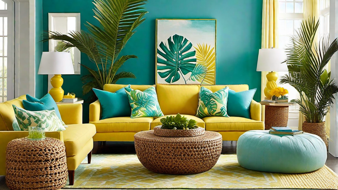 Tropical Escape: Bringing Bright Colors from the Tropics into Your Living Room