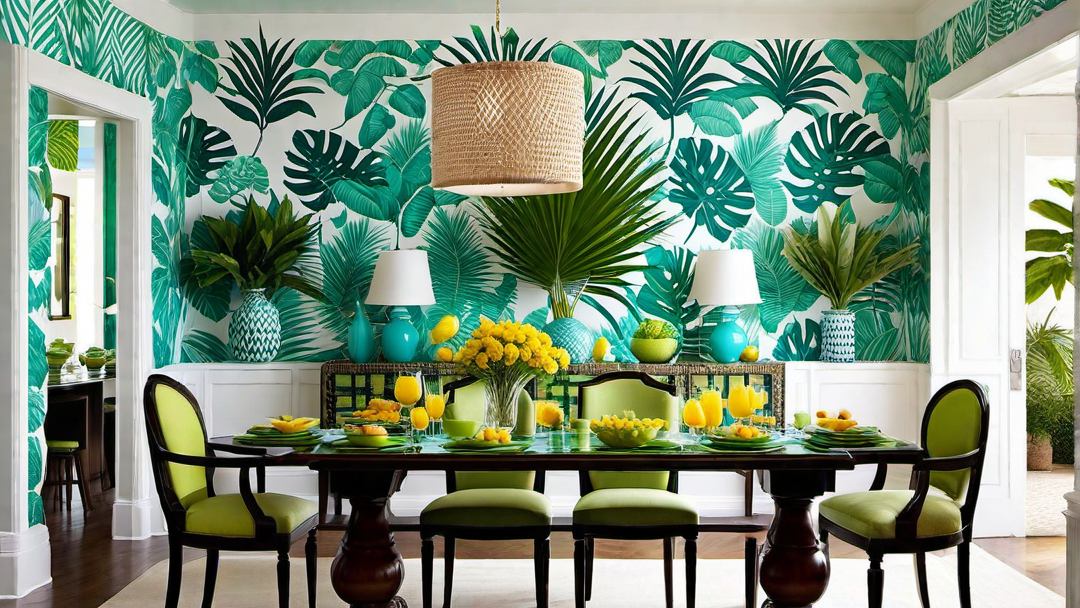Tropical Paradise: Incorporating Bright Colors for a Resort Feel