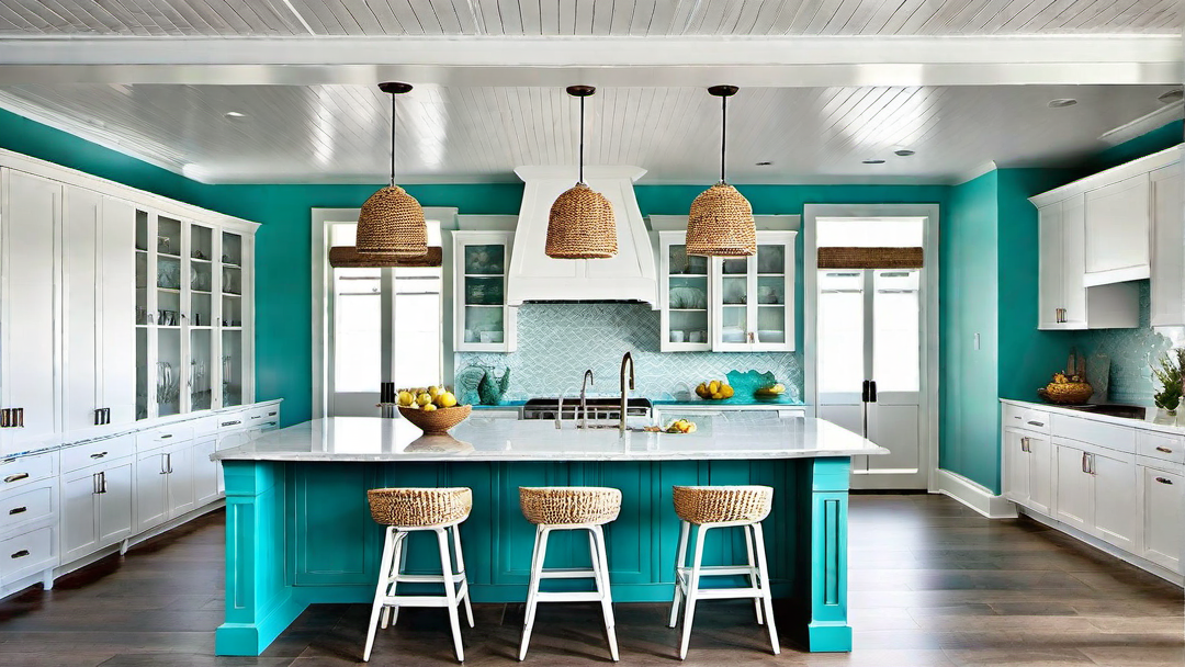 Turquoise Dream: Coastal and Relaxing Kitchen Vibes