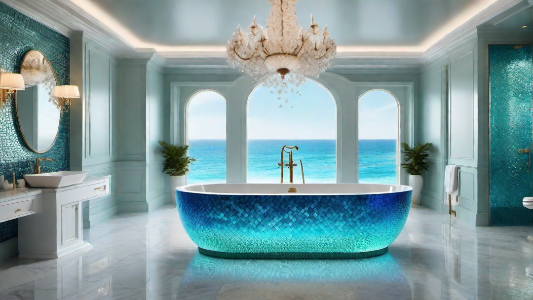 Underwater Vibes: Creating a Shimmering Oasis in the Bathroom