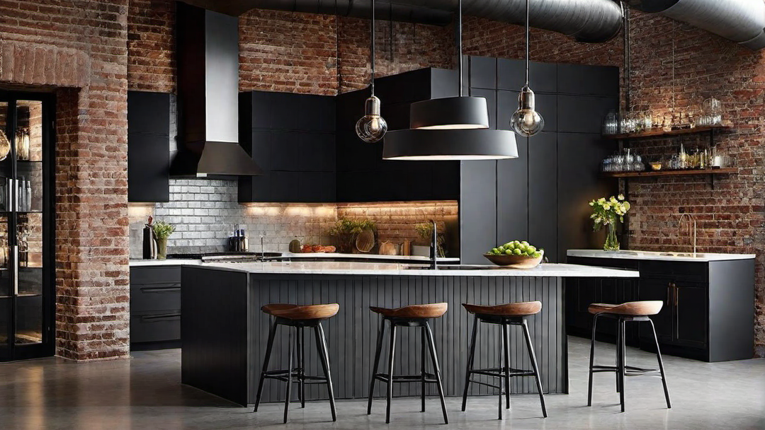 Urban Vibe: Contemporary Kitchen with Edgy Urban Style