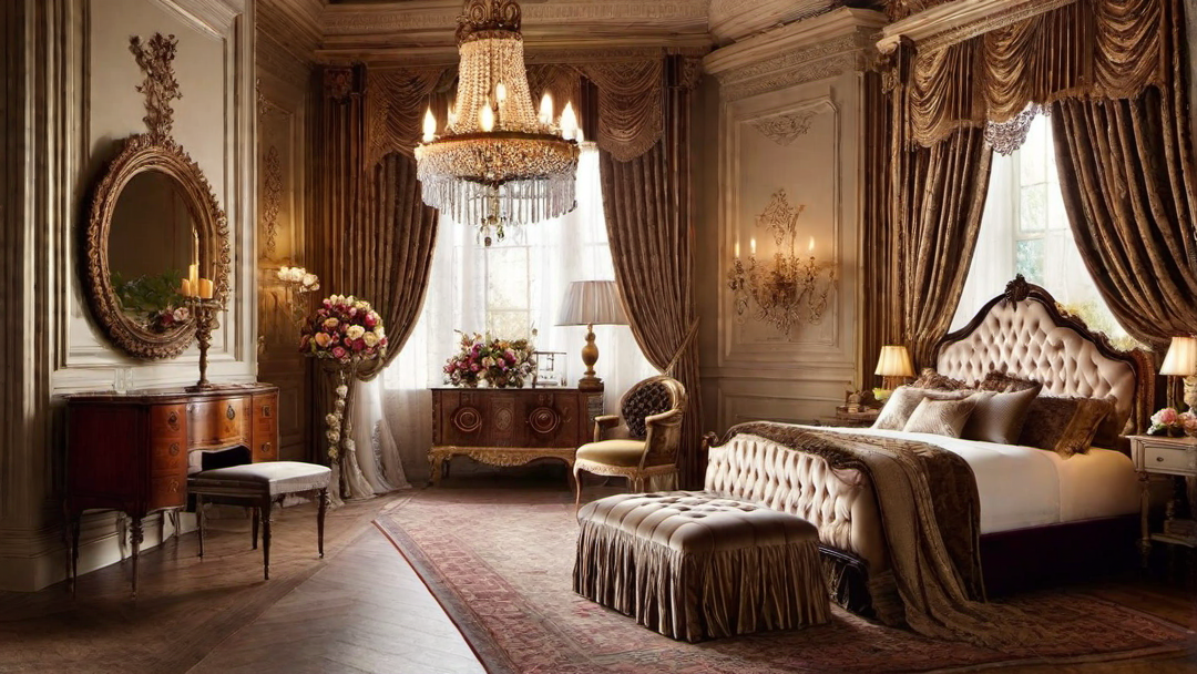 Victorian Bedroom Retreat: Lavish and Romantic Decor