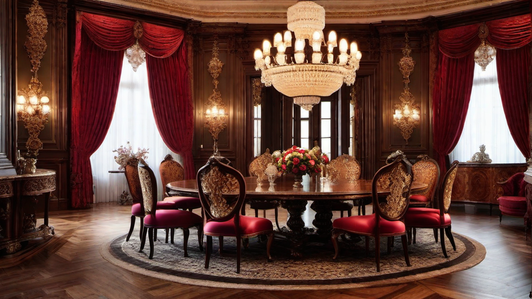 Victorian Dining Room: Formal and Luxurious Design