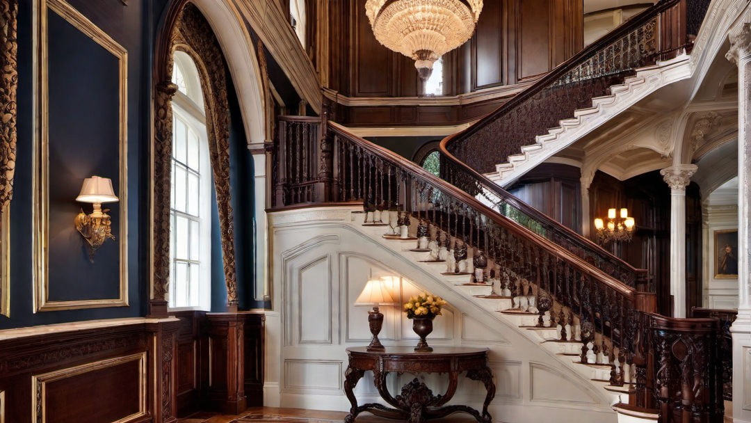 Victorian House Staircases: Sweeping and Dramatic