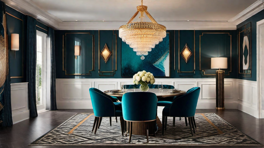Vintage Vibes: Incorporating Retro Art Deco Elements in Dining Room Designs