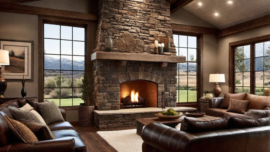 Vintage Vibes: Nostalgic Fireplace Styles for Ranch Style Interiors