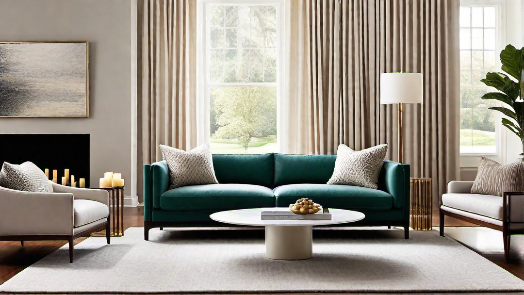 Warmth in Simplicity: Cozy Elements in Contemporary Living Rooms