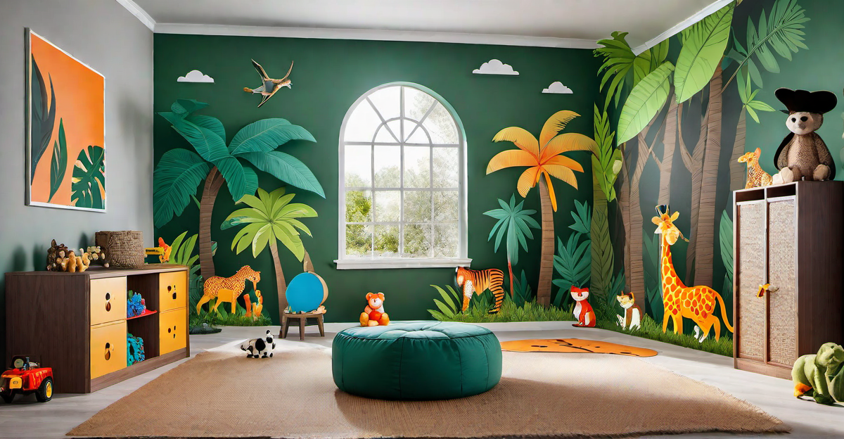 Adventure Awaits: Safari or Jungle Themed Playroom