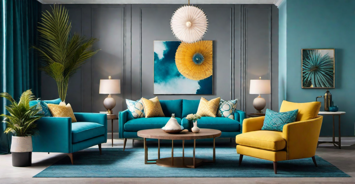 Choosing Furniture in Vibrant Coastal Colors