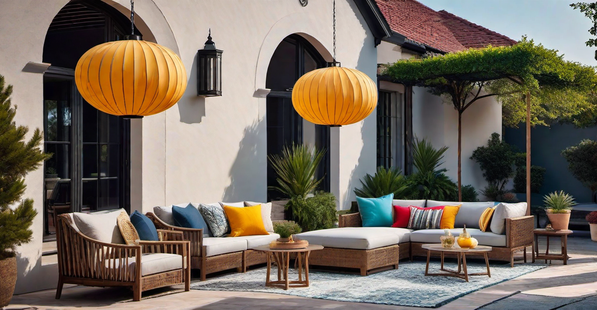 Colorful Outdoor Seating: Patio Furniture and Decor Ideas
