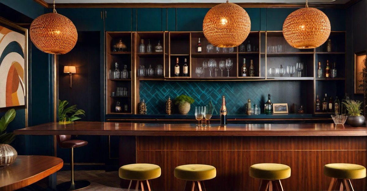 Creating a Vintage Home Bar: Swanky 70s Vibes