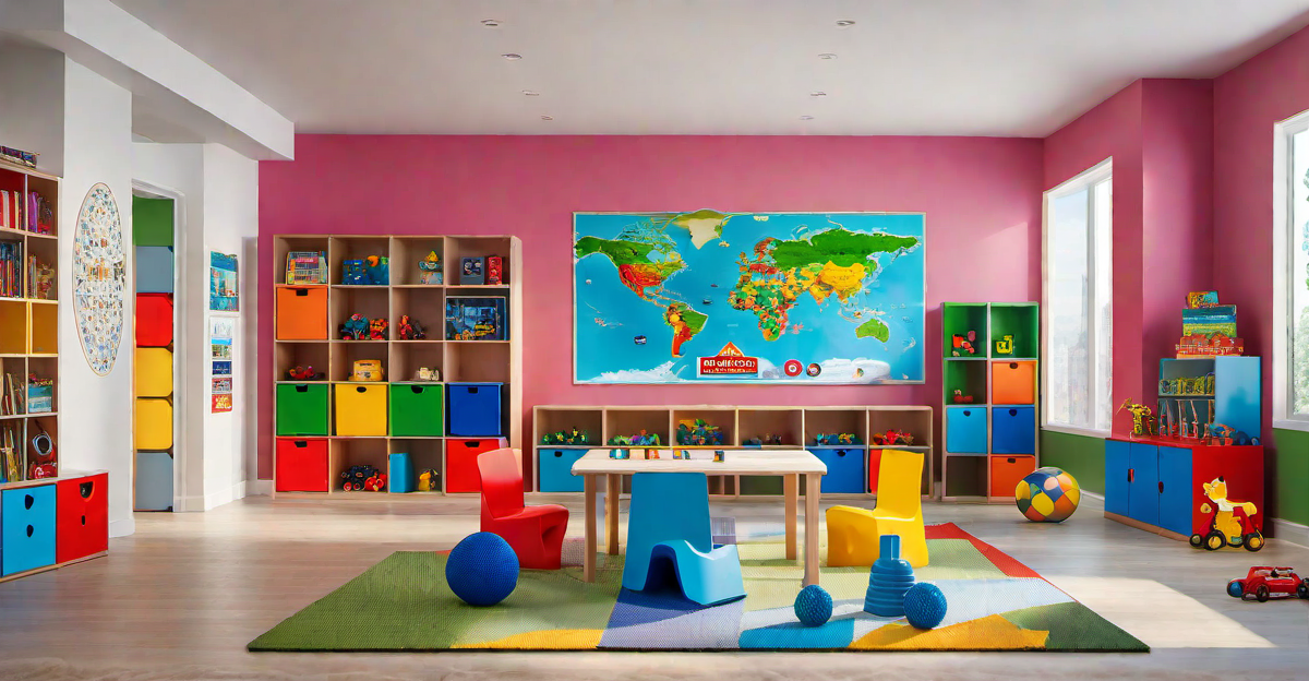 Educational Fun: Learning-Inspired Playroom Design